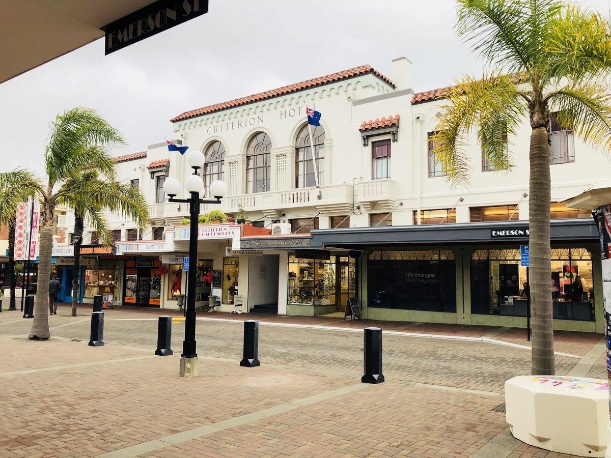 Criterion Art Deco Backpackers Vandrarhem Napier Exteriör bild